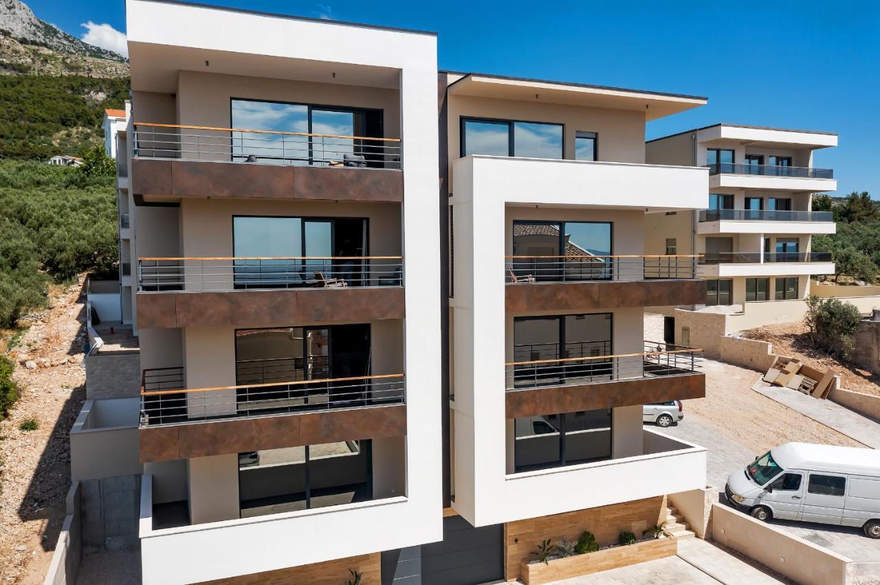 5-6 Luxury Apartments L&L Tucepi - 100M From The Beach - Makarska Exklusiv Ngoại thất bức ảnh